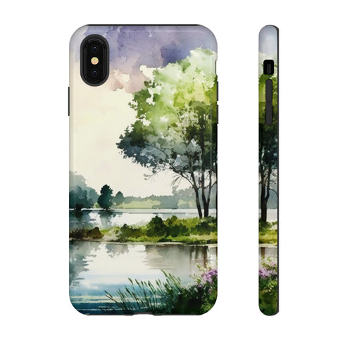 Summer Day by the Lake - Impact Resistant Phone Case